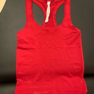 NWOT Sz 2 Red Lululemon Swiftly Tech Tank NWOT